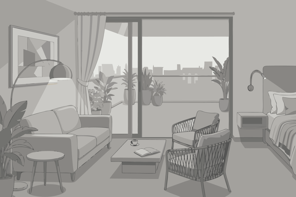 Habitación Doble con balcón